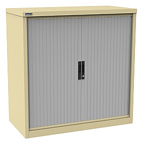 Silverline Kontrax Side Tambour Cupboards - Office Storage