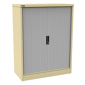 Silverline Kontrax Side Tambour Cupboards - Office Storage