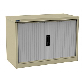 Silverline Kontrax Side Tambour Cupboards - Office Storage