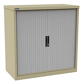 Silverline Kontrax Side Tambour Cupboards - Office Storage