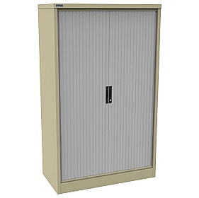 Silverline Kontrax Side Tambour Cupboards - Office Storage