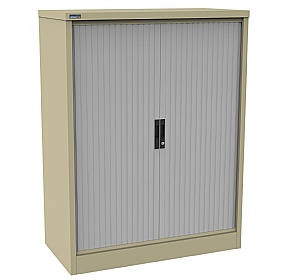 Silverline Kontrax Side Tambour Cupboards - Office Storage