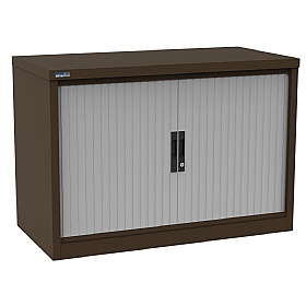 Silverline Kontrax Side Tambour Cupboards - Office Storage