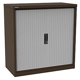 Silverline Kontrax Side Tambour Cupboards - Office Storage