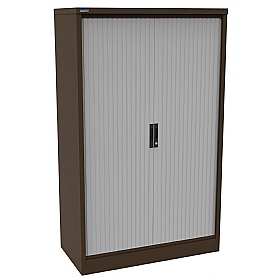 Silverline Kontrax Side Tambour Cupboards - Office Storage