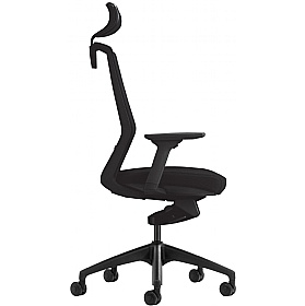 Bestuhl J1B Mesh Task Chair with Headrest - Office Chairs