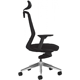 Bestuhl J1B Mesh Task Chair with Headrest - Office Chairs