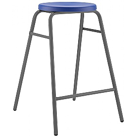 Button Top School Stools
