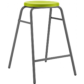 Button Top School Stools