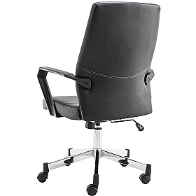 Brooklyn Medium Back Faux Leather Office Chair