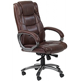 Northland Leather Faced Office Chairs
