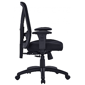 Fortis Bariatric 28 Stone Fabric Manager Chair