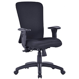 Fortis Bariatric 28 Stone Fabric Office Chair