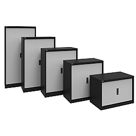 Silverline Kontrax Wide Two Tone Tambour Door Offi