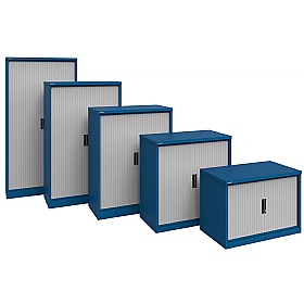 Silverline Kontrax Wide Two Tone Tambour Door Offi