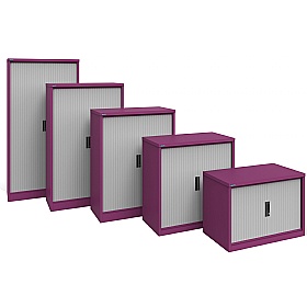 Silverline Kontrax Wide Two Tone Tambour Door Offi