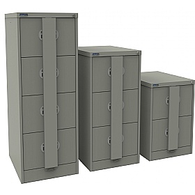 Silverline Kontrax Secure Metal Filing Cabinets