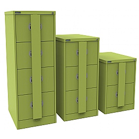 Silverline Kontrax Secure Metal Filing Cabinets