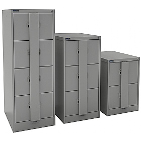 Silverline Kontrax Secure Metal Filing Cabinets