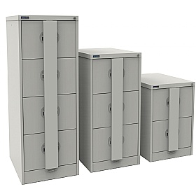 Silverline Kontrax Secure Metal Filing Cabinets