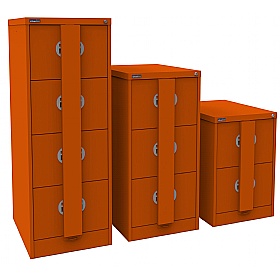 Silverline Kontrax Secure Metal Filing Cabinets