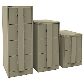 Silverline Kontrax Secure Metal Filing Cabinets