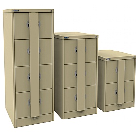 Silverline Kontrax Secure Metal Filing Cabinets
