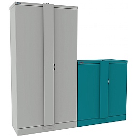 Silverline Kontrax Secure Metal Office Cupboards