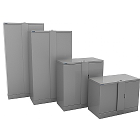 Silverline Kontrax Secure Metal Office Cupboards