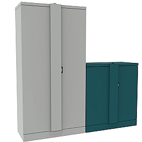 Silverline Kontrax Secure Metal Office Cupboards