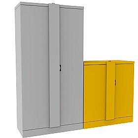 Silverline Kontrax Secure Metal Office Cupboards
