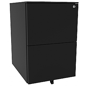 Silverline Under Desk Steel Mobile Pedestals