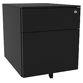 Silverline Under Desk Steel Mobile Pedestals