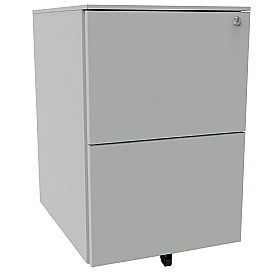 Silverline Under Desk Steel Mobile Pedestals