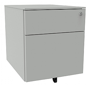 Silverline Under Desk Steel Mobile Pedestals