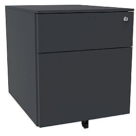 Silverline Under Desk Steel Mobile Pedestals