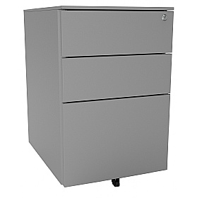 Silverline Under Desk Steel Mobile Pedestals