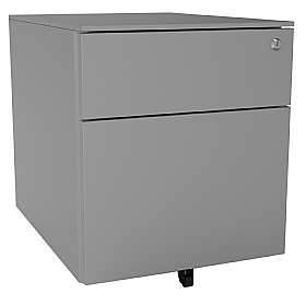 Silverline Under Desk Steel Mobile Pedestals