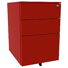 Silverline Under Desk Steel Mobile Pedestals