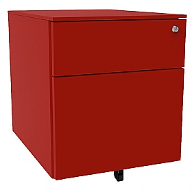 Silverline Under Desk Steel Mobile Pedestals