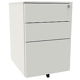 Silverline Under Desk Steel Mobile Pedestals