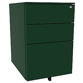 Silverline Under Desk Steel Mobile Pedestals