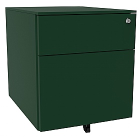 Silverline Under Desk Steel Mobile Pedestals