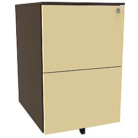 Silverline Under Desk Steel Mobile Pedestals