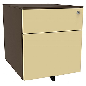 Silverline Under Desk Steel Mobile Pedestals