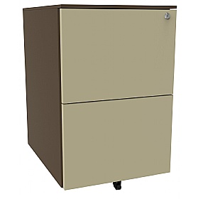 Silverline Under Desk Steel Mobile Pedestals