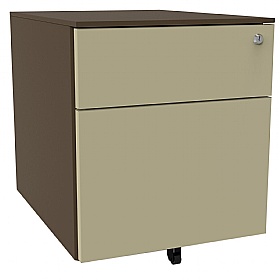 Silverline Under Desk Steel Mobile Pedestals