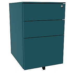 Silverline Under Desk Steel Mobile Pedestals