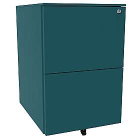 Silverline Under Desk Steel Mobile Pedestals