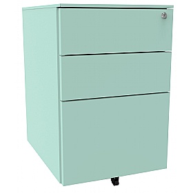 Silverline Under Desk Steel Mobile Pedestals